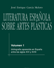 Literatura española sobre artes plásticas / 1 Literatura española sobre artes plásticas / 1